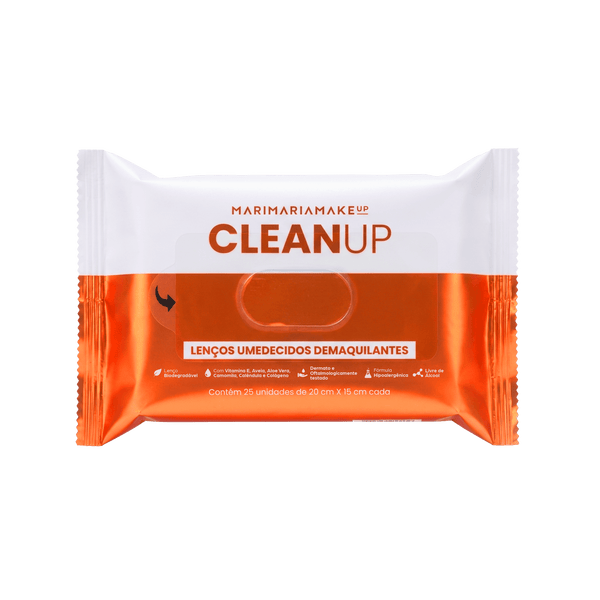 Lenço Demaquilante Clean Up